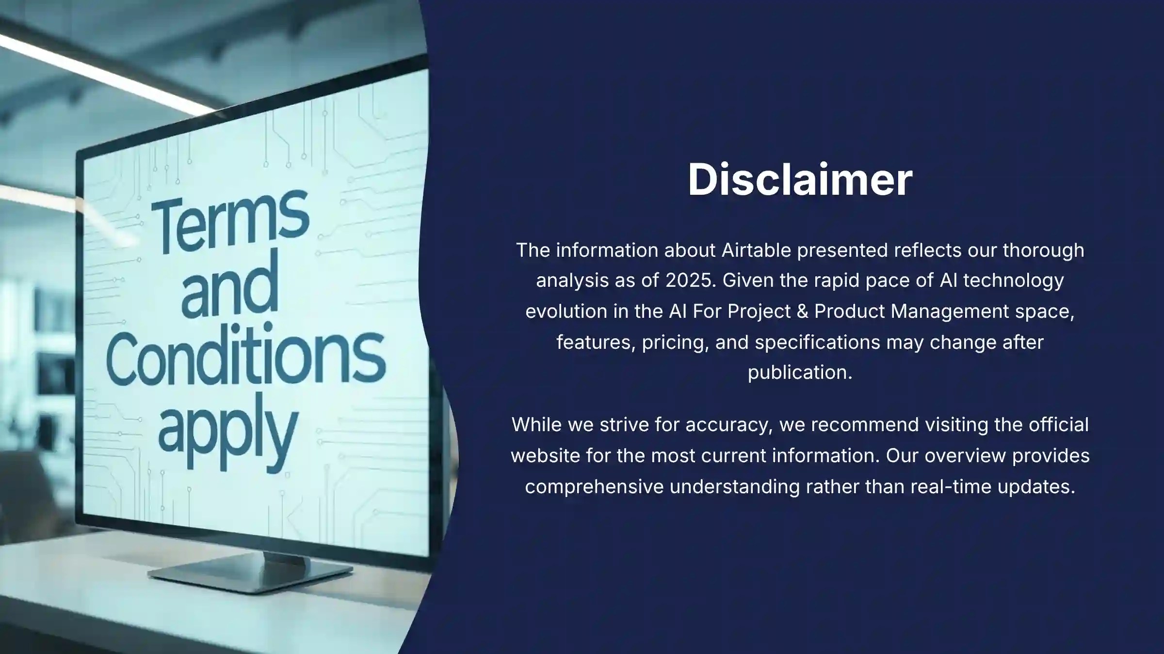 Disclaimer Information