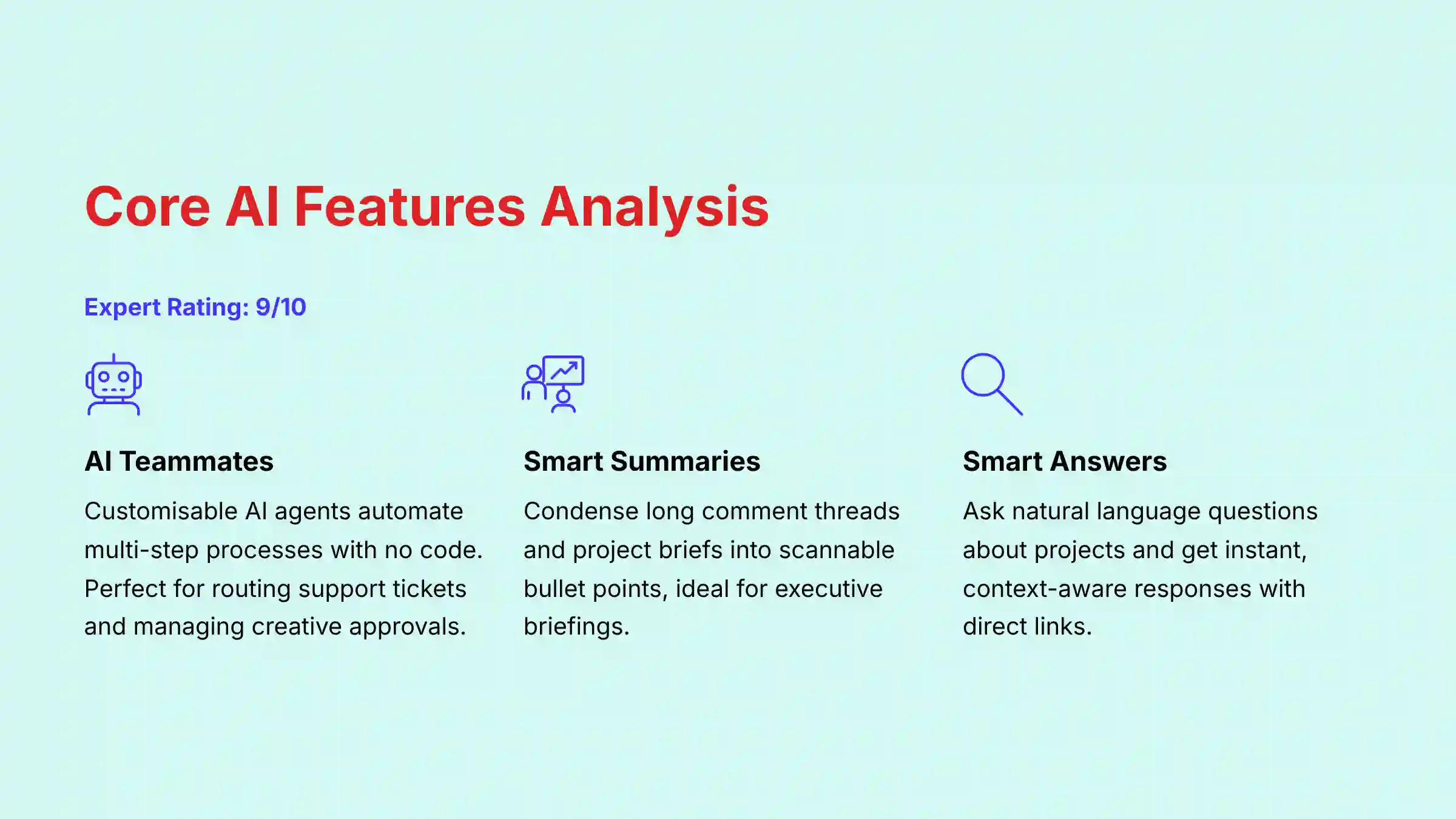 Core AI Features Analysis