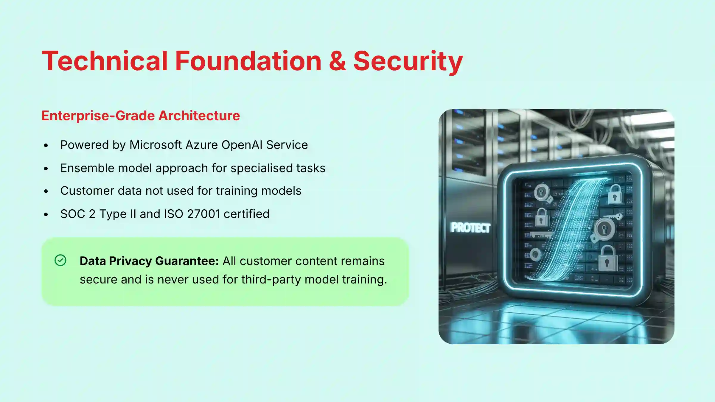 Technical Foundation and Security - Miro AI Infrastructure