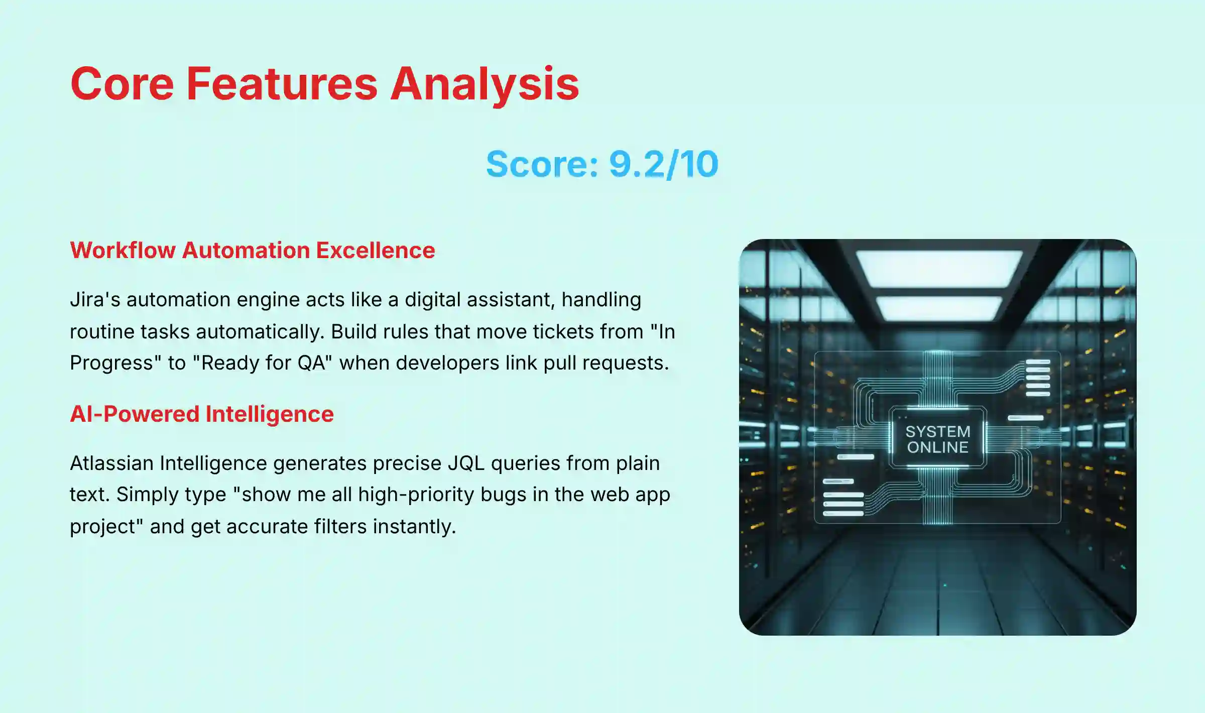 Core Features Analysis