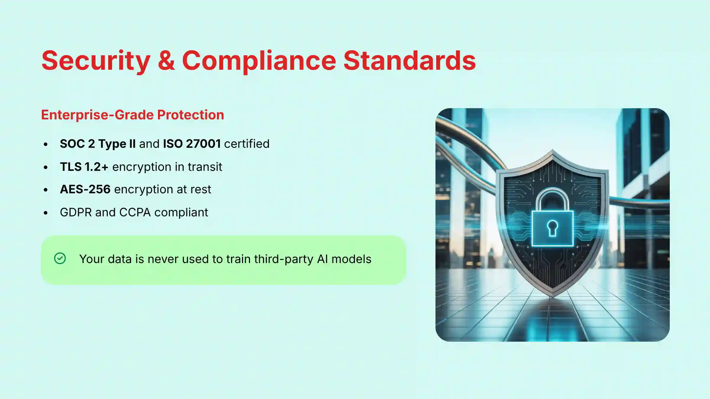 Security and Compliance Standards