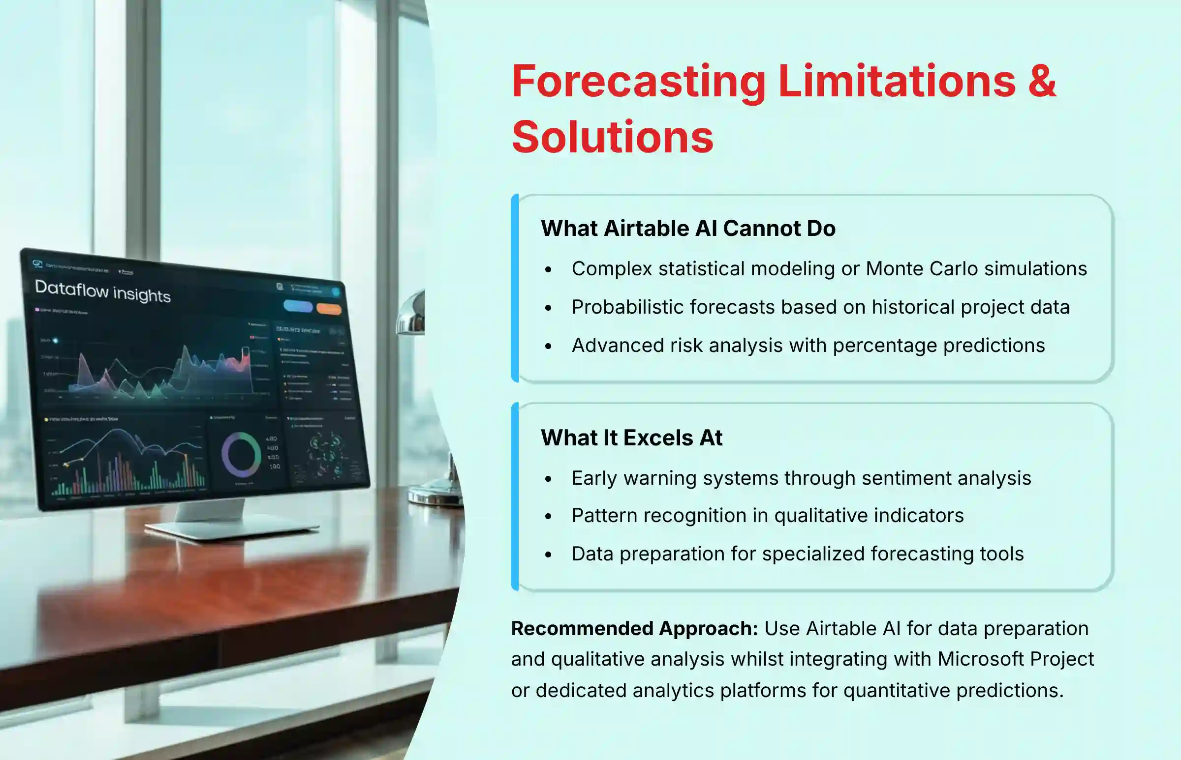 Forecasting Limitations and Solutions in Airtable AI