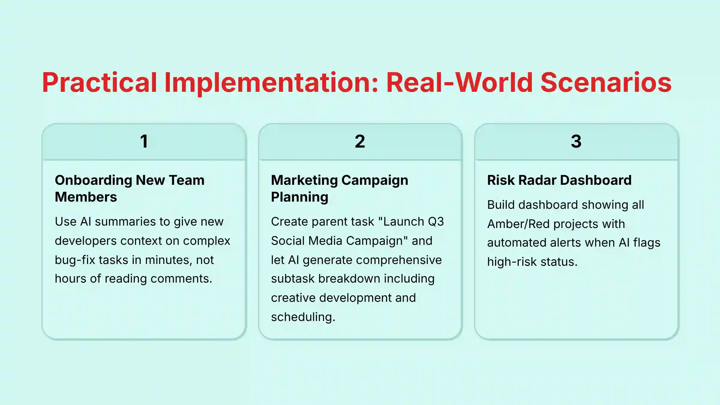 Practical Implementation Real World Scenarios