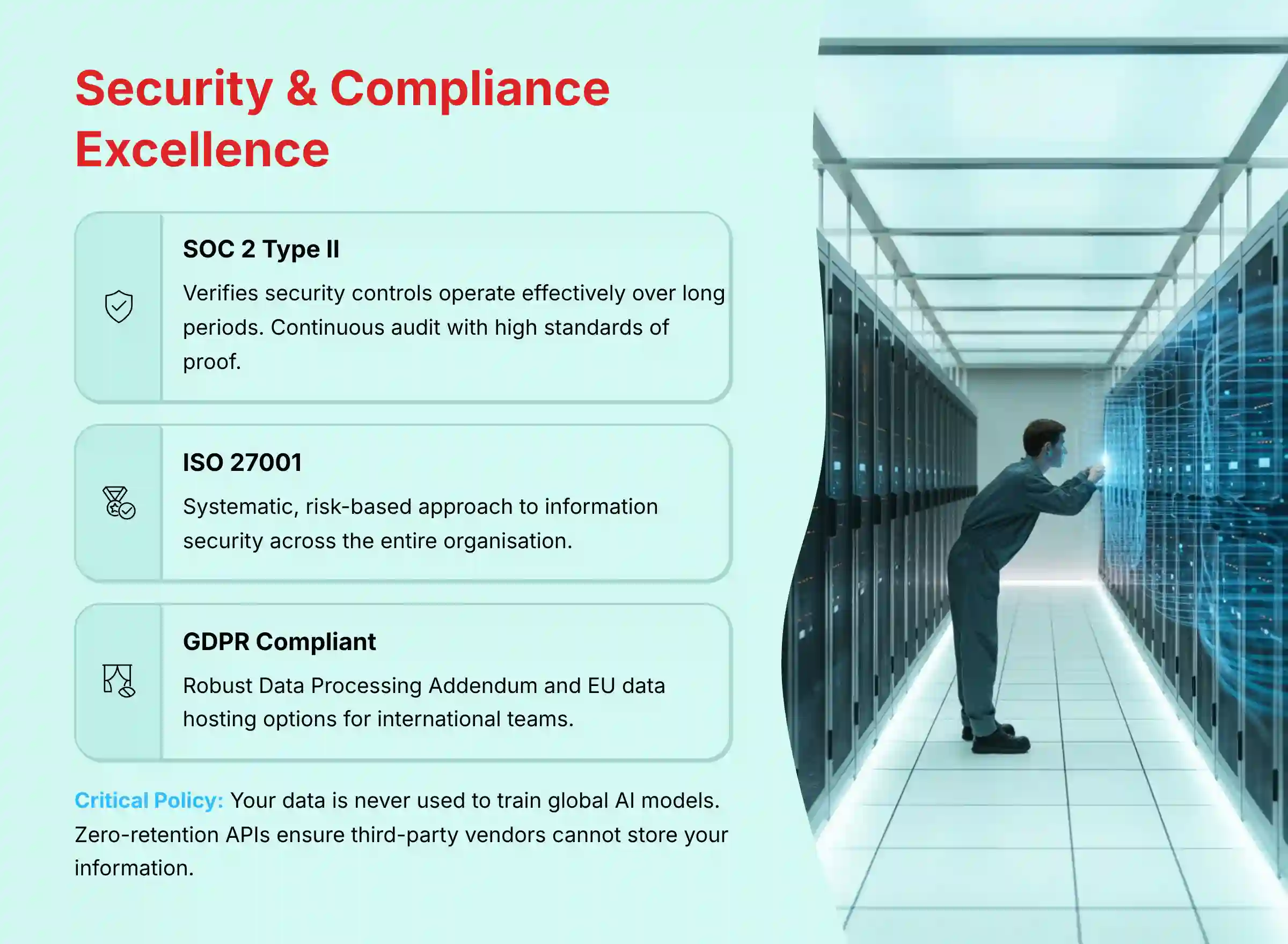 Security and Compliance Excellence - Comprehensive overview of Guru's enterprise-grade security measures and certifications