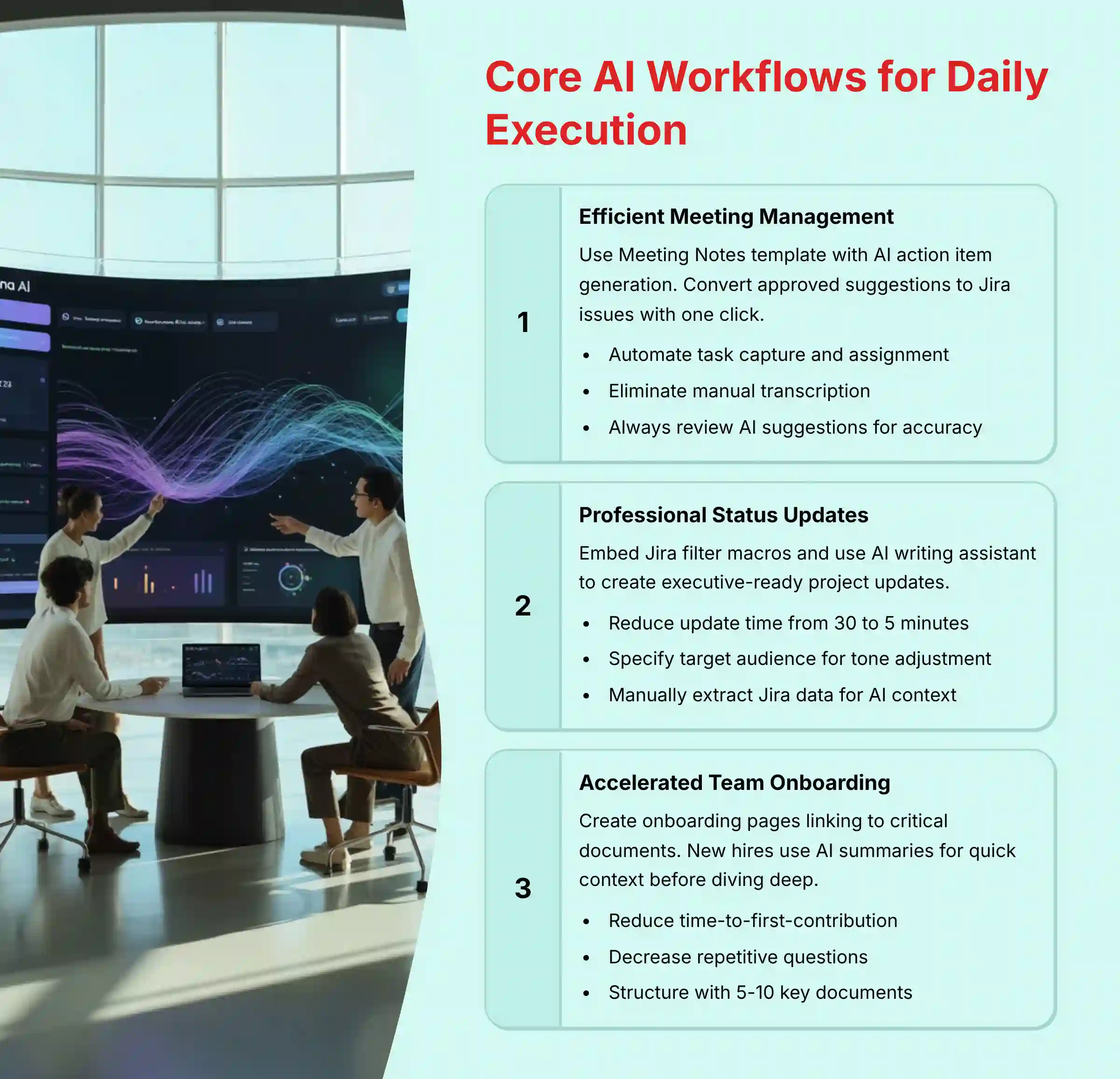 Core AI Workflows for Daily Execution and Collaboration