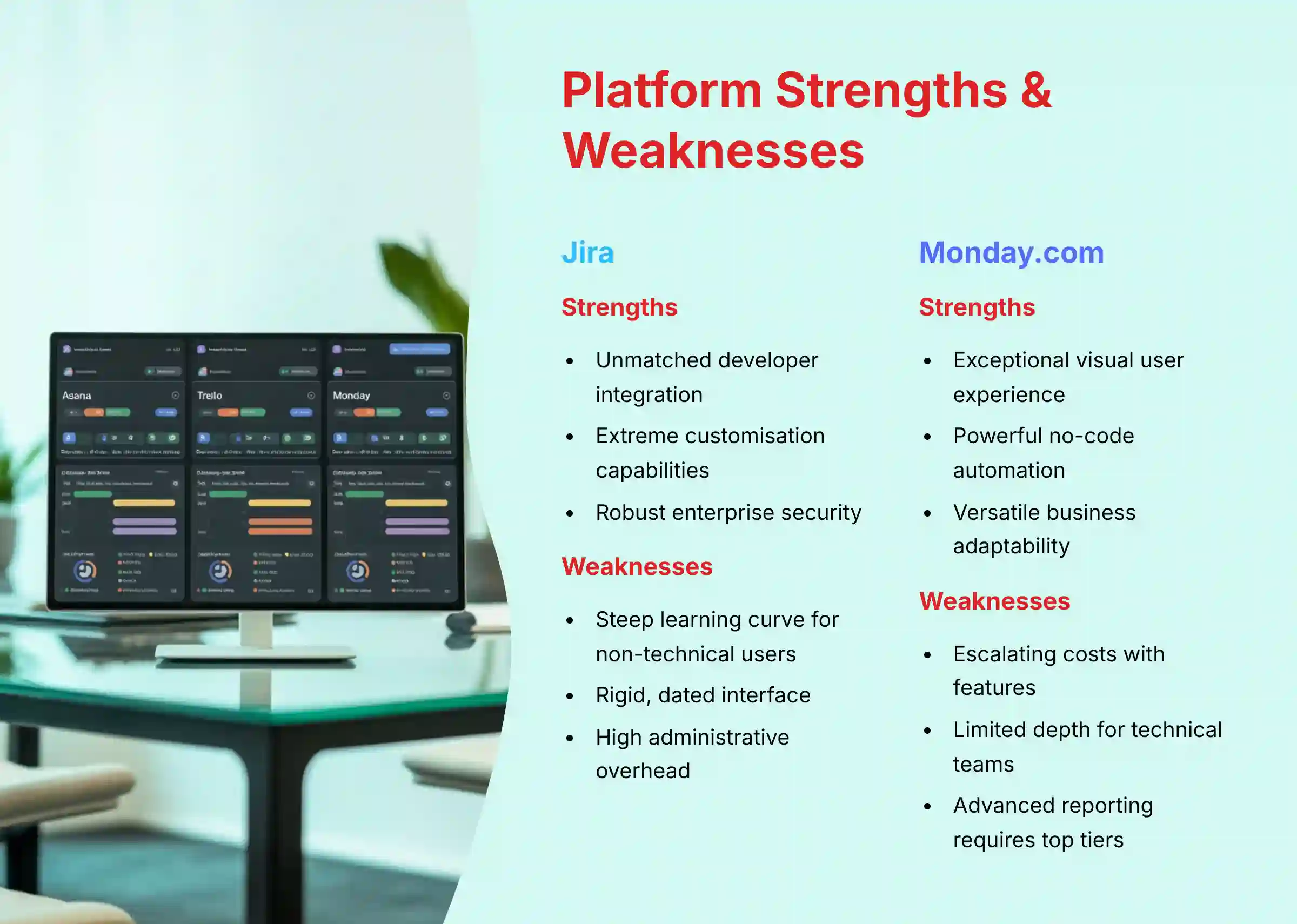 Platform Strengths and Weaknesses