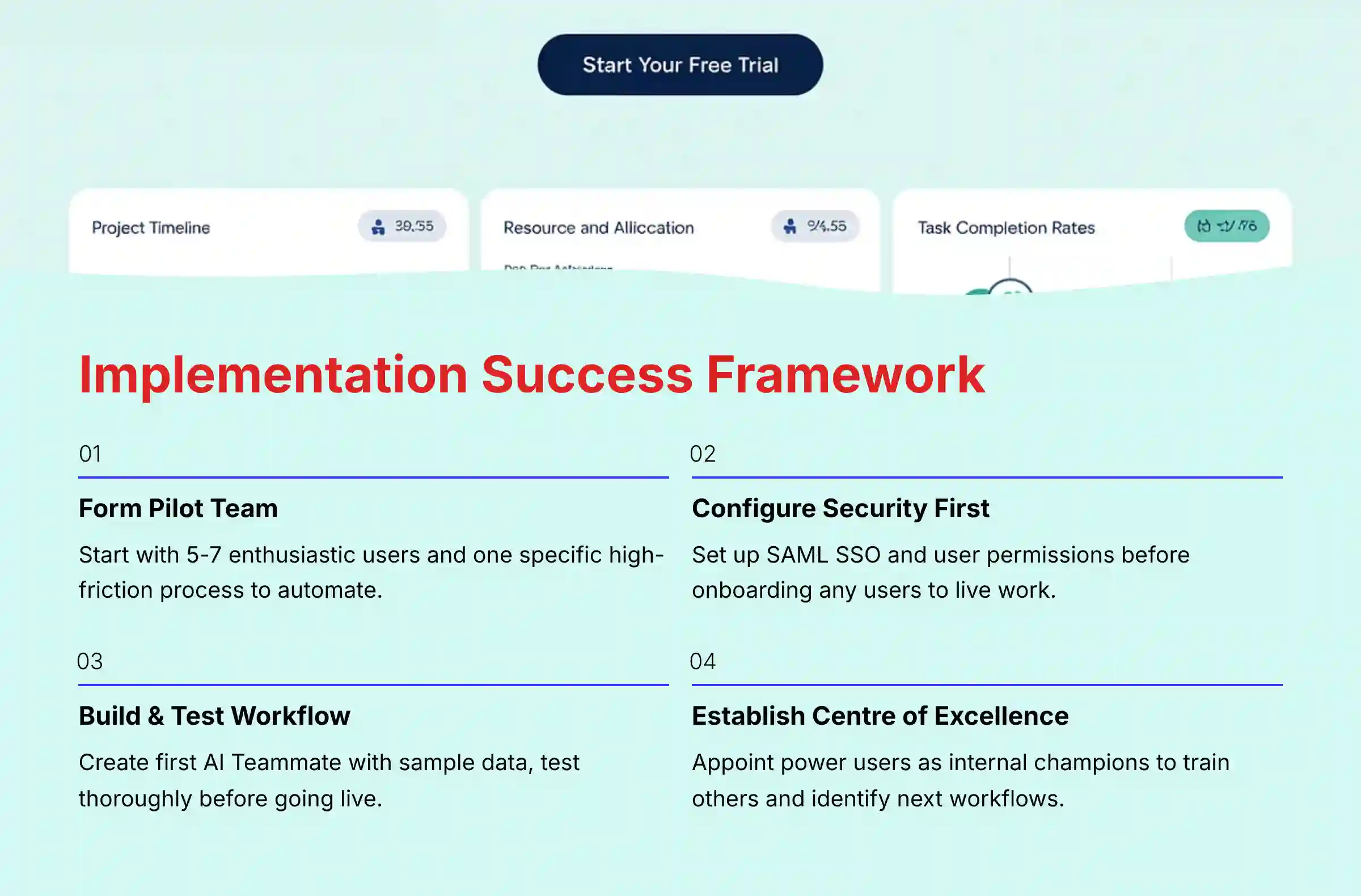 Implementation Success Framework