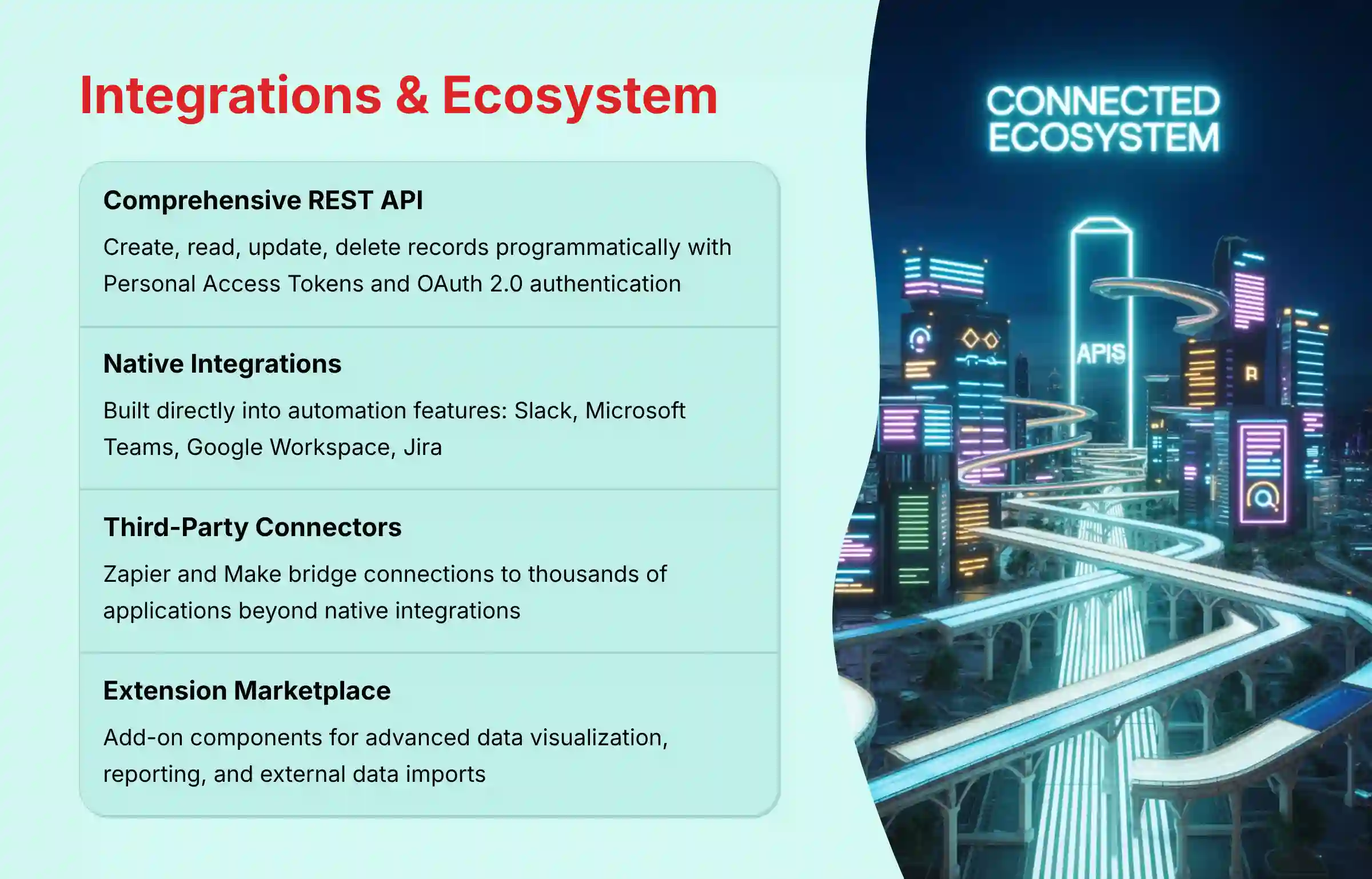 Airtable Integrations API and Ecosystem