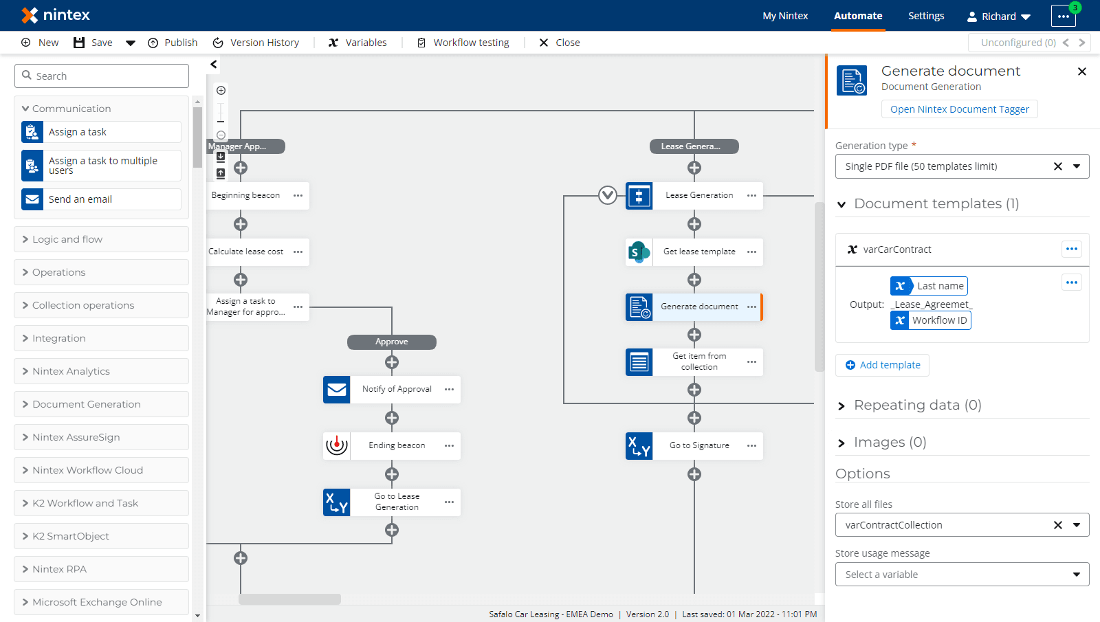 Nintex Process Platform Enterprise Automation