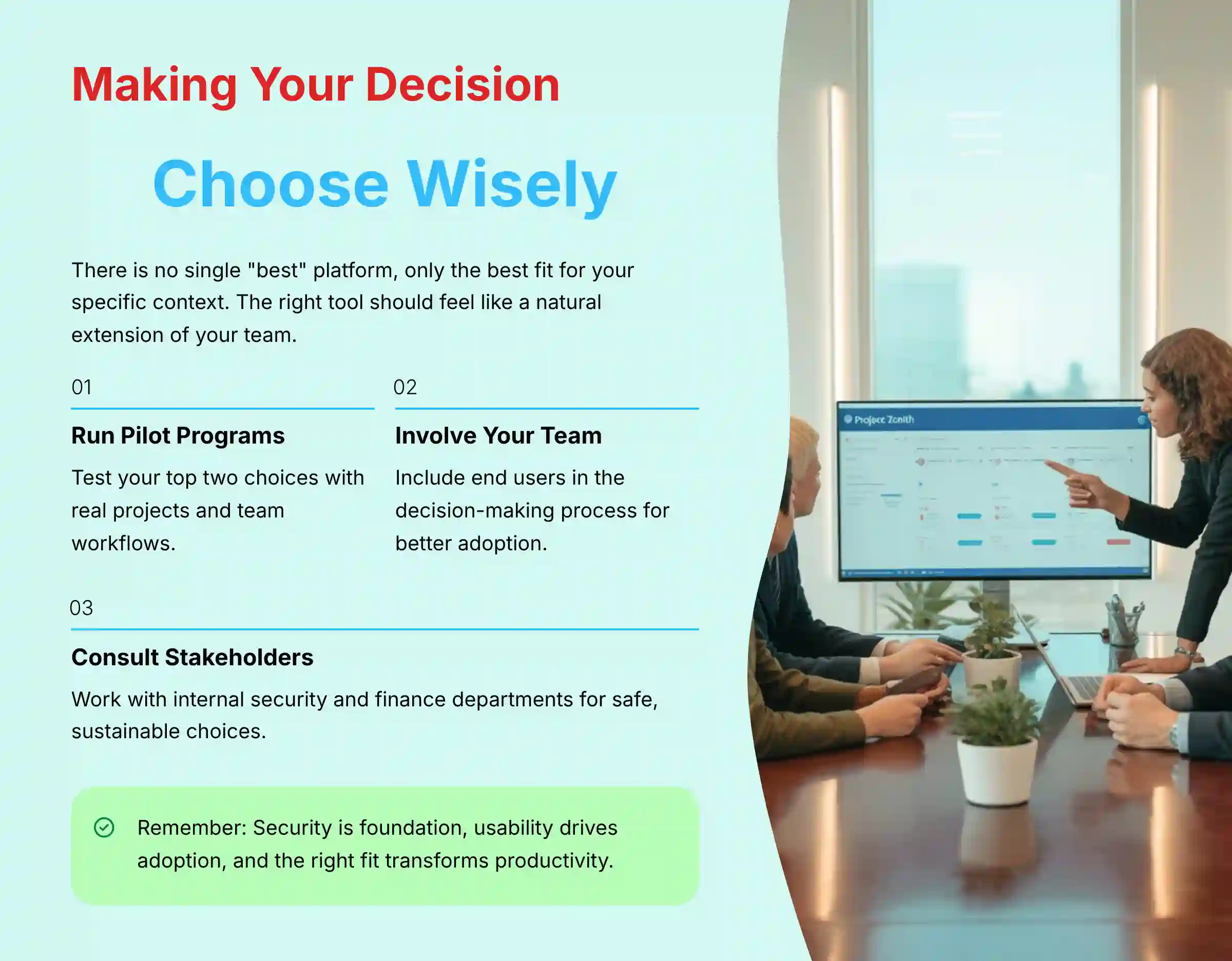 Making Your Decision