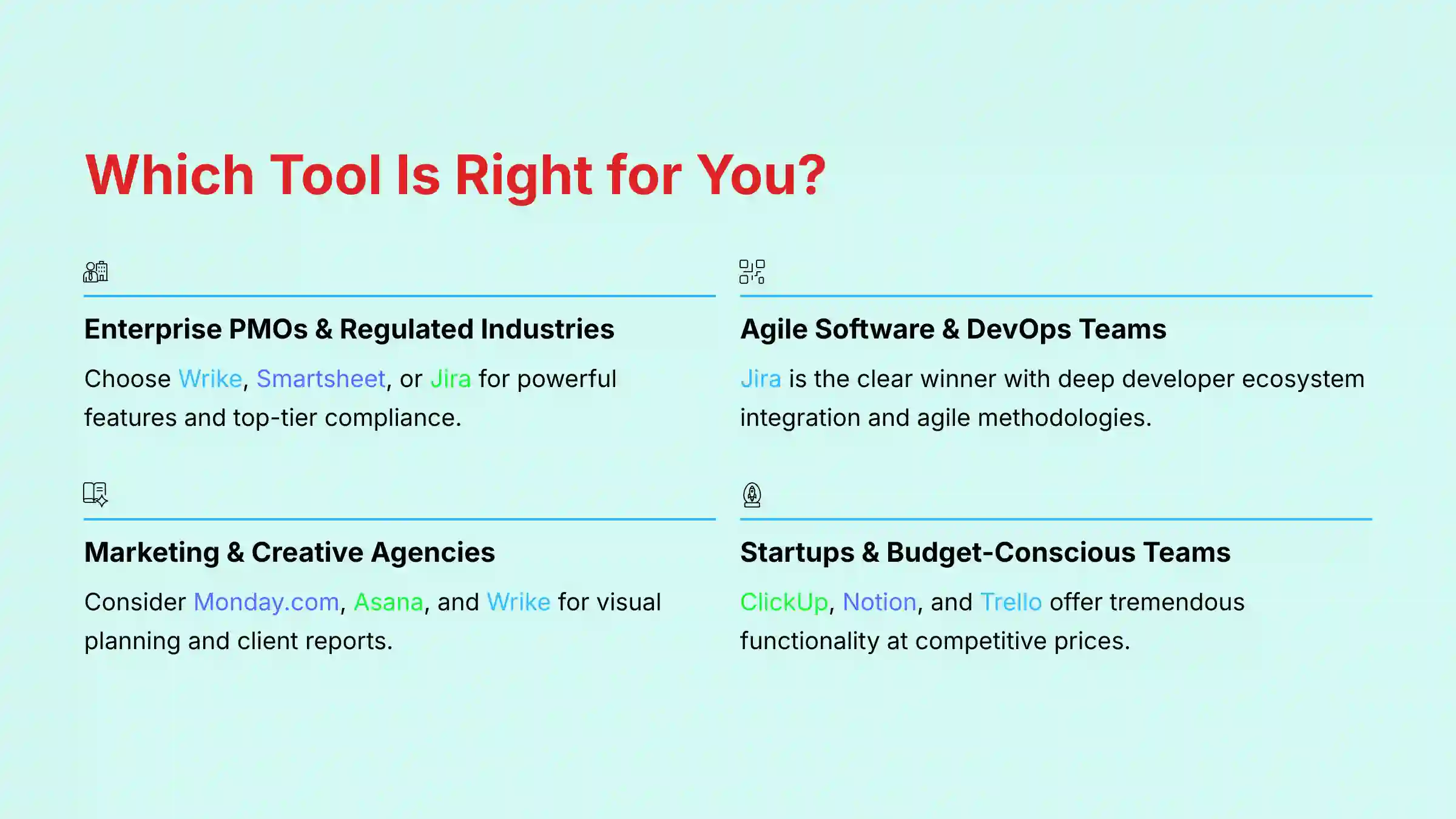 Which Tool Is Right for You