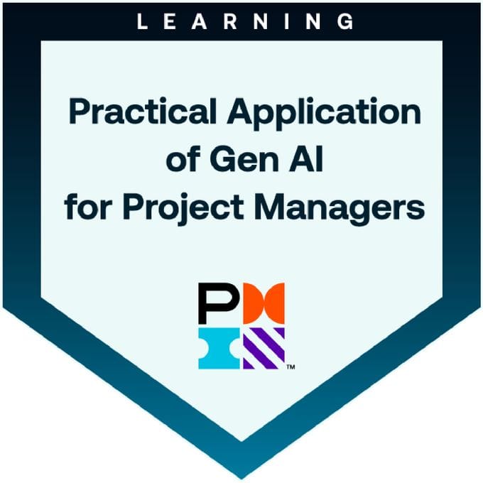 Furqan-Ali-Practical-Application-of-Gen-AI-for-Project-Managers-badge-from-Project-Management-Institute