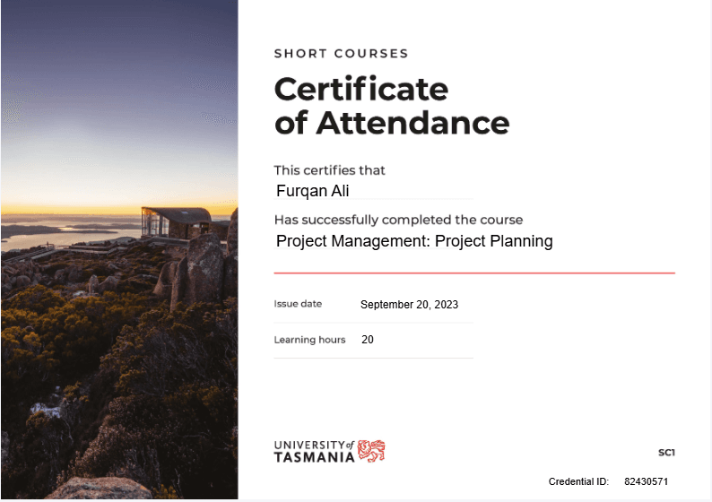 Furqan-Ali-Project-Management-Project-Planning