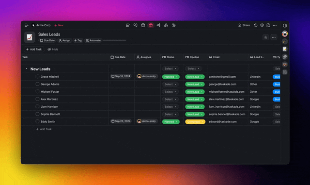 Taskade AI-powered features demonstration