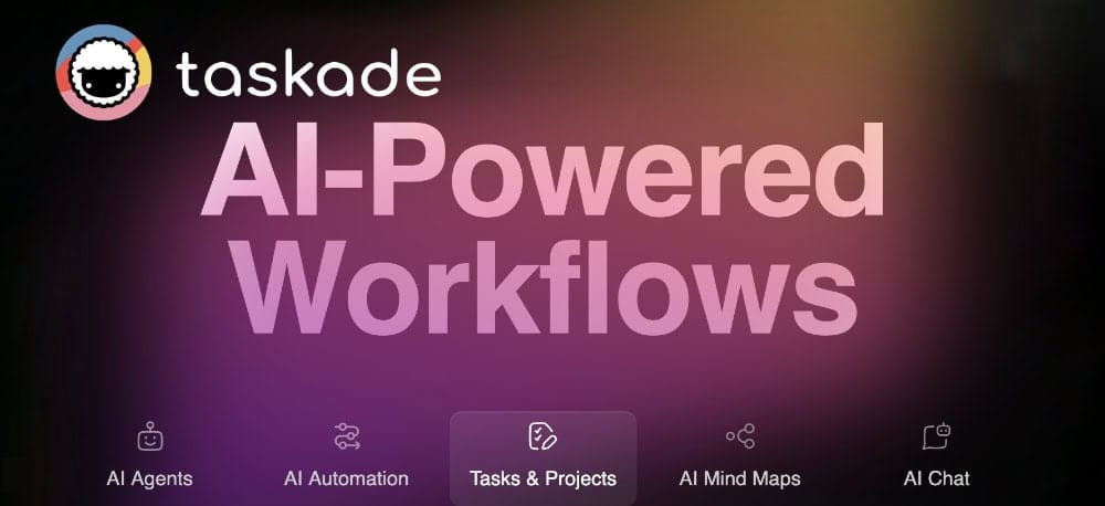 Taskade AI collaboration features